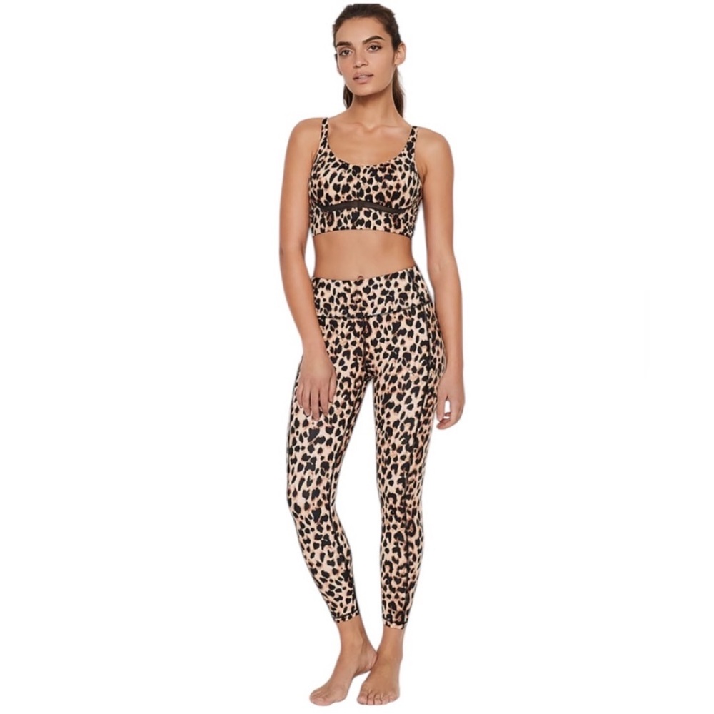 Victorias Secret Leopard Print Leggings tortoise shell cheetah BOTTOMS ONLY